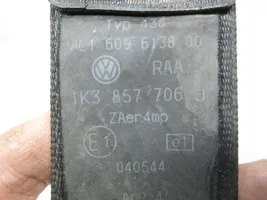 Volkswagen Golf V Pas bezpieczeństwa fotela przedniego 1K3857706J