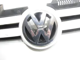 Volkswagen Golf V Front bumper upper radiator grill 