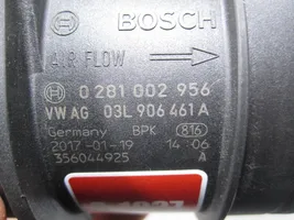 Volkswagen PASSAT B8 Ilmamassan virtausanturi 03L906461A