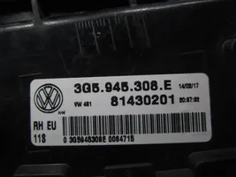 Volkswagen PASSAT B8 Luci posteriori del portellone del bagagliaio 3G5945308E