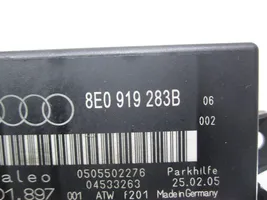 Audi A4 S4 B7 8E 8H Centralina/modulo sensori di parcheggio PDC 8E0919283B