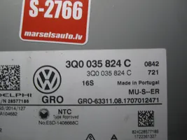 Volkswagen PASSAT B8 GPS-navigaation ohjainlaite/moduuli 3Q0035824C