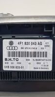 Audi A6 S6 C6 4F Centralina del climatizzatore 4F1820043AG