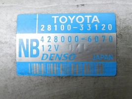 Toyota Urban Cruiser (XP110) Käynnistysmoottori 2810033120