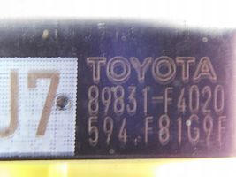 Toyota C-HR Capteur de collision / impact de déploiement d'airbag 89831F4020