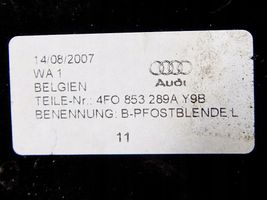 Audi A6 S6 C6 4F (B) Pillar trim (exterior) 4F0853290A