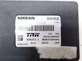 Nissan Qashqai Modulo di controllo del freno a mano 360326FL0E