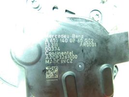 Mercedes-Benz A W176 EGR valve cooler A6511400860