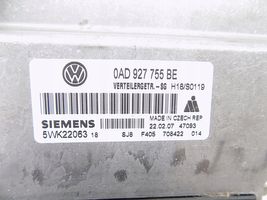 Volkswagen Touareg I Jakovaihteiston ohjainlaite 0AD927755BE