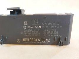 Mercedes-Benz S W222 Sterownik / Moduł elektrycznej klapy tylnej / bagażnika A2229006008