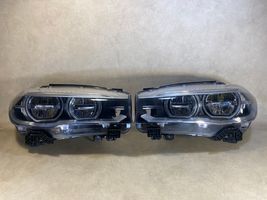 BMW X5 F15 Lot de 2 lampes frontales / phare 7471348