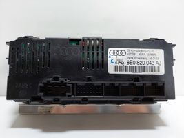 Audi A4 S4 B7 8E 8H Centralina del climatizzatore 8E0820043AJ