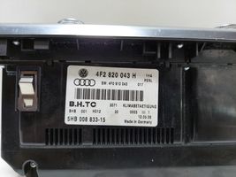Audi A6 S6 C6 4F Блок управления кондиционера воздуха / климата/ печки (в салоне) 4F2820043H