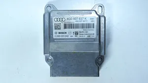 Audi A6 Allroad C7 Module de contrôle airbag 4G0907637K