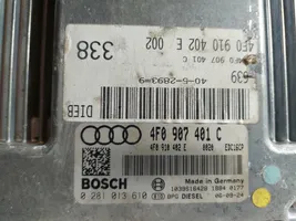 Audi A6 S6 C6 4F Unidad de control/módulo del motor 4F0907401C
