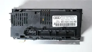 Audi A4 S4 B6 8E 8H Panel klimatyzacji 8E0820043AB