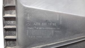 Mercedes-Benz C W203 Radiator cooling fan shroud A2035001593