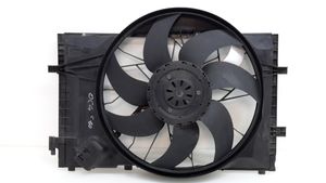 Mercedes-Benz C W203 Radiator cooling fan shroud A2035001593