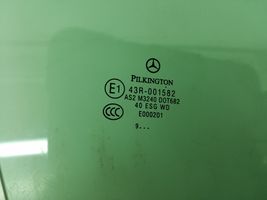 Mercedes-Benz C W204 Etuoven ikkunalasi, neliovinen malli A2047250210