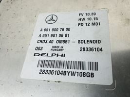 Mercedes-Benz B W246 W242 Engine control unit/module A6519007600