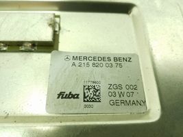 Mercedes-Benz CL C215 GPS-pystyantenni A2158200375