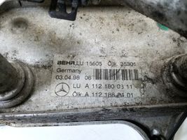 Mercedes-Benz E W210 Support de filtre à huile A1121880401