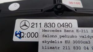 Mercedes-Benz E W211 Centralina/modulo climatizzatore A2118300490