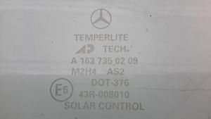 Mercedes-Benz ML W163 Vetro del deflettore posteriore A1637350209