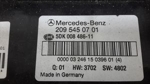 Mercedes-Benz CLC CL203 Ramka / Moduł bezpieczników A2095450701