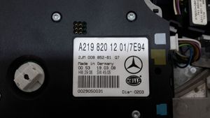 Mercedes-Benz CLS C219 Illuminazione sedili anteriori A2198201201