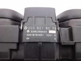 Mercedes-Benz CLC CL203 Hazard light switch A2038219074