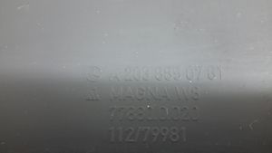 Mercedes-Benz CLC CL203 Ramka przedniej tablicy rejestracyjnej A2038850781