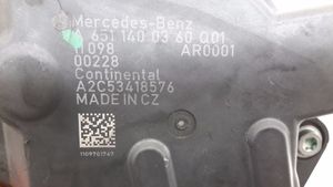 Mercedes-Benz GLK (X204) Soupape vanne EGR A6511400360