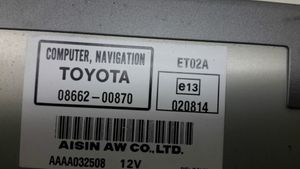 Toyota Avensis T250 Unità principale autoradio/CD/DVD/GPS 0866200870