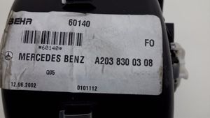 Mercedes-Benz CLC CL203 Motorino attuatore ricircolo aria dell’A/C A2038300308