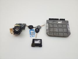 Toyota Avensis T270 Kit centralina motore ECU e serratura 