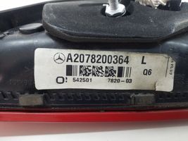 Mercedes-Benz E C207 W207 Lampy tylnej klapy bagażnika A2078200364