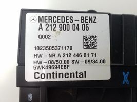 Mercedes-Benz E C207 W207 Centralina/modulo pompa dell’impianto di iniezione A2129000406