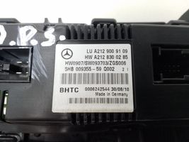 Mercedes-Benz E C207 W207 Steuergerät der Klimaanlage A2129009109