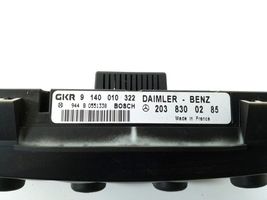 Mercedes-Benz CLC CL203 Centralina/modulo climatizzatore A2038300285