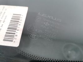 Lexus RX 330 - 350 - 400H Takasivuikkuna/-lasi 62720-48230