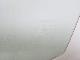 Toyota Yaris Vetro del finestrino della portiera posteriore 