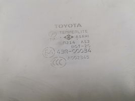 Toyota Previa (XR30, XR40) II Vitre de fenêtre porte arrière 68103-28121