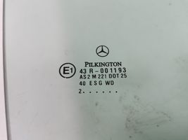 Mercedes-Benz C W203 Front door window/glass (coupe) A2037250210