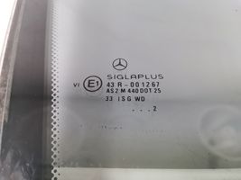 Mercedes-Benz S W140 Etuoven ikkunalasi, neliovinen malli 