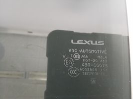 Lexus RX 450H Vitre de fenêtre porte arrière 68104-48130