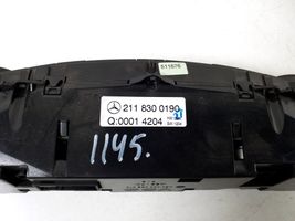 Mercedes-Benz E W211 Centralina/modulo climatizzatore A2118300190