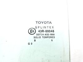 Toyota Corolla E120 E130 Vitre de fenêtre porte arrière 68104-02080