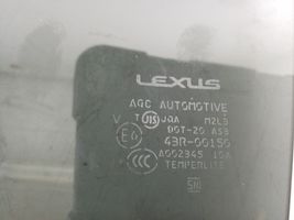 Lexus NX aizmugurējo durvju stikls 68104-78020