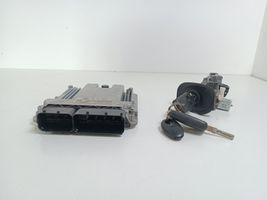 Volkswagen Transporter - Caravelle T5 Komputer / Sterownik ECU i komplet kluczy 